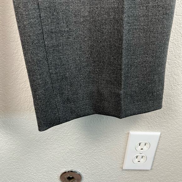 Armani Collezioni Dark Gray Wool Blend Antinea SRL Trousers Dress Slacks Pant 10 - Picture 7 of 12